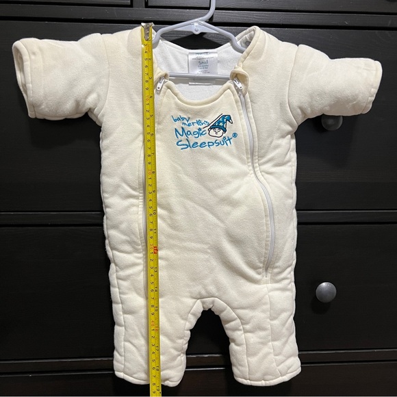 Baby Merlin's Magic Sleepsuit Cotton swaddle Cream 3-6 Months 12-18 lbs - Picture 5 of 6